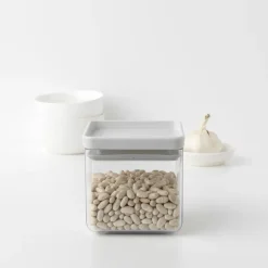 Brabantia Bote cuadrado TASTY+ 0,7 L, claro Gris Sale