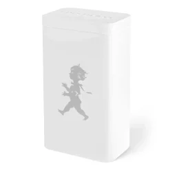 Solstickan Design Bote de café Solstickan 20,5 cm, brillante Blanco Discount