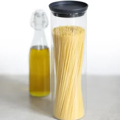 Brabantia Bote de cristal con tapa , 1,9 L Transparente Hot