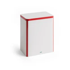 HAY Bote Tin Container large, Off white-red Multi Outlet