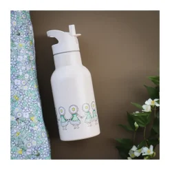 Rätt Start Botellas De Agua<Botella de agua Elsa Beskow Blomsterfesten 34 cl, Blanco Multi
