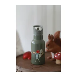 Rätt Start Botella de agua Elsa Beskow Tomtebobarnen 34 cl, Verde Multi