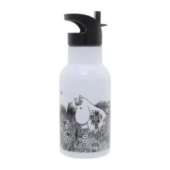 Rätt Start Botellas De Agua<Botella de agua Mumin Graphic 34 cl, Blanco NegroBlanco