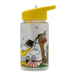 Rätt Start Botella de agua Mumin Picknick 55 cl, Amarillo Transparente Outlet