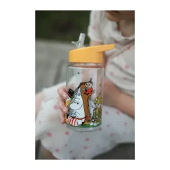 Rätt Start Botella de agua Mumin Picknick 55 cl, Amarillo Transparente Outlet