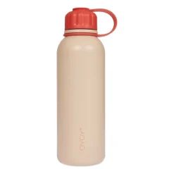 OYOY Botellas De Agua<Botella de agua Planao 52 cl, Coral-CherryRed BeigeRojo