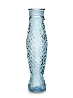 Serax Jarras Y Garrafas<Botella de vidrio Fish & Fish 85 cl, Light blue Azul