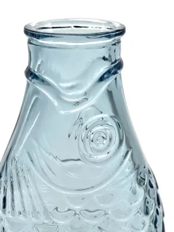 Serax Jarras Y Garrafas<Botella de vidrio Fish & Fish 85 cl, Light blue Azul