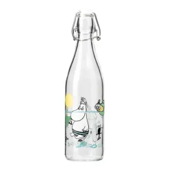 Muurla Botellas De Agua<Botella de vidrio Mumin 0,5 l, Fun in the water TransparenteAzul