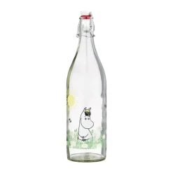 Muurla Botellas De Agua<Botella de vidrio Mumin1 L, Meadow Transparente
