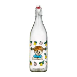 Muurla Botellas De Agua<Botella de vidrio Pippi 1 L, Fruits Transparente