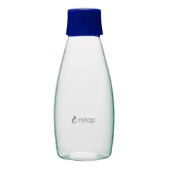 Retap Botellas De Agua<Botella de vidrio Go 05 tapón de rosca 50 cl, Dark blue Azul