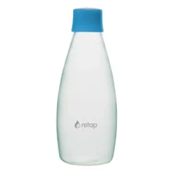 Retap Botella de vidrio Go 08 tapón de rosca 80 cl, Light blue Azul Outlet
