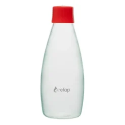 Retap Botellas De Agua<Botella de vidrio Go 08 tapón de rosca 80 cl, Red Rojo