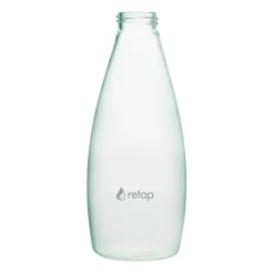 Retap Botellas De Agua<Botella de vidrio Go 08 tapón de rosca 80 cl, Black Negro