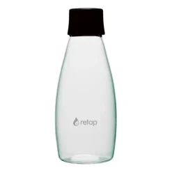 Retap Botellas De Agua<Botella de vidrio Go 05 tapón de rosca 50 cl, Black Negro