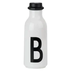Design Letters Botella , B NegroBlanco Discount