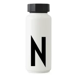 Design Letters Botella termo AJ Vintage, N Blanco Clearance