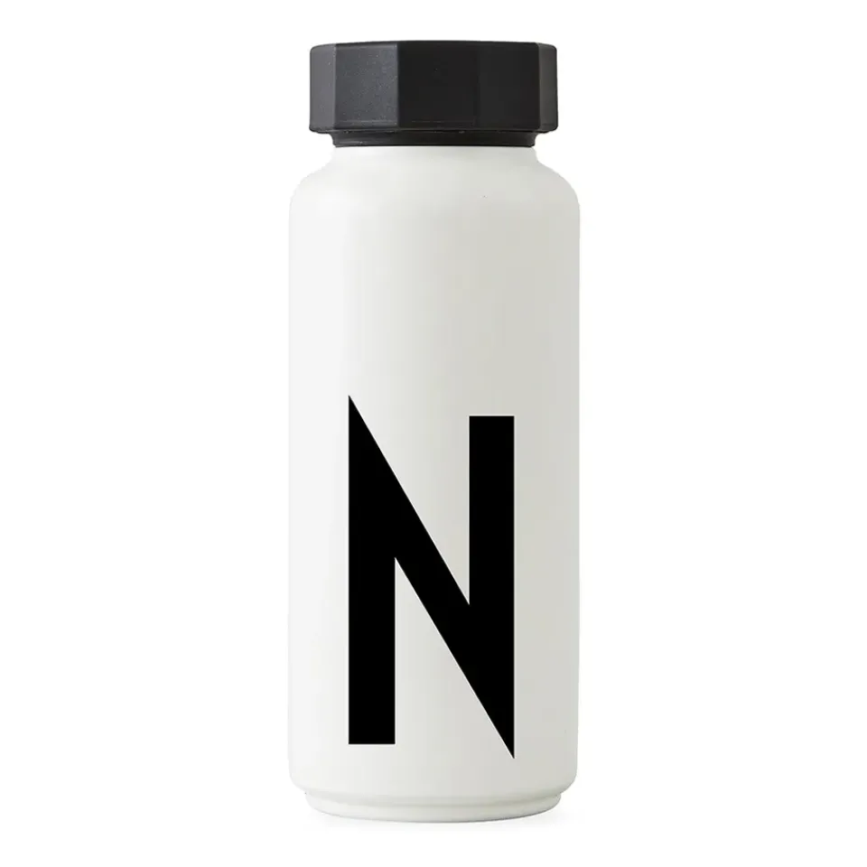 Design Letters Botella termo AJ Vintage, N Blanco Clearance