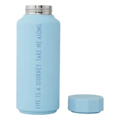 Design Letters Jarras Termo<Botella termo edición especial, Light blue-life Azul