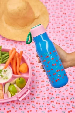 RICE Botella termo 50 cl, Cereza AzulRosa Sale