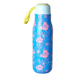 RICE Jarras Termo<Botella termo 50 cl, Poppie love-blue Azul