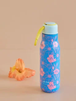 RICE Jarras Termo<Botella termo 50 cl, Poppie love-blue Azul