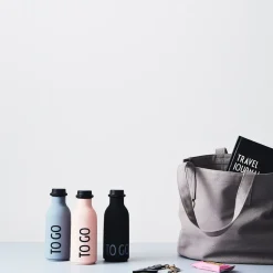 Design Letters Botellas De Agua<Botella TO GO , Negro