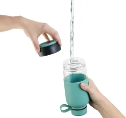 Lékué Botellas De Agua<Botella To Go 600 ml, Turquesa Azul