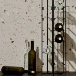 Blomus Botellero para 12 botellas Pilare, Negro