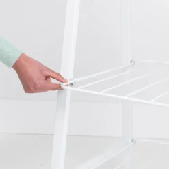 Brabantia Percheros De Ropa Y Perchas|Percheros De Ropa Y Perchas<Burro para ropa Linn, pequeño, Blanco