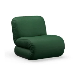 Lammhults Butaca BAU, Divina melange- oscuro, recto Verde Clearance