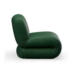 Lammhults Butaca BAU, Divina melange- oscuro, recto Verde Clearance