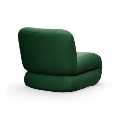 Lammhults Butaca BAU, Divina melange- oscuro, recto Verde Clearance