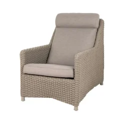 Cane-line Butacas Y Sillones De Exterior<Butaca Diamond highback soft rope, Natté taupe Beige