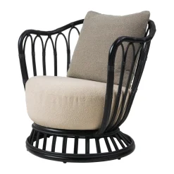 GUBI Butacas Y Sillones De Exterior|Muebles Lounge De Exterior<Butaca Grace Outdoor, Lorkey Limonta 41-43-black BeigeNegro