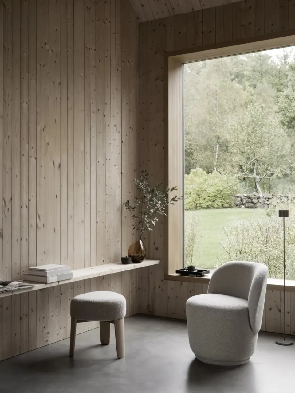 Blomus Butaca Kuon, Socia desert Gris Best
