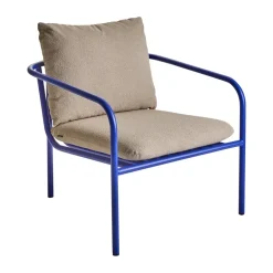 Brafab Butacas Y Sillones De Exterior|Muebles Lounge De Exterior<Butaca Lounge Bendt, Teddy beige-indigo blue Azul