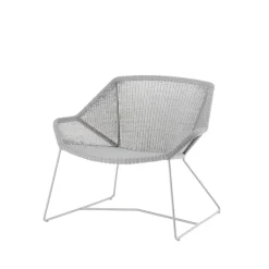 Cane-line Butacas Y Sillones De Exterior<Butaca Lounge Breeze weave, White grey Blanco