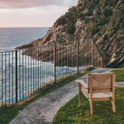 GUBI Butacas Y Sillones De Exterior<Butaca Lounge F-chair Outdoor, Teak Marrón