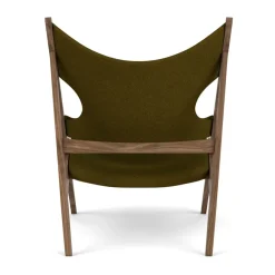 Audo Copenhagen Sillones Y Reposapiés<Butaca Lounge Knitting, Walnut-Baru 0950 MarrónVerde
