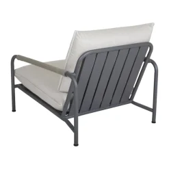 Brafab Butaca Lounge Lerberget, Anthracite-fresno Gris Outlet