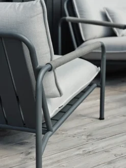 Brafab Butaca Lounge Lerberget, Anthracite-fresno Gris Outlet