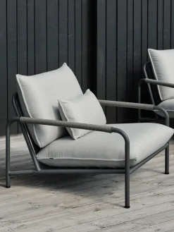 Brafab Butaca Lounge Lerberget, Anthracite-fresno Gris Outlet