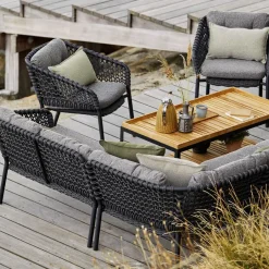 Cane-line Butaca Lounge Ocean, Dark grey Gris Best