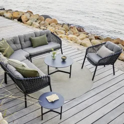 Cane-line Butaca Lounge Ocean, Dark grey Gris Best
