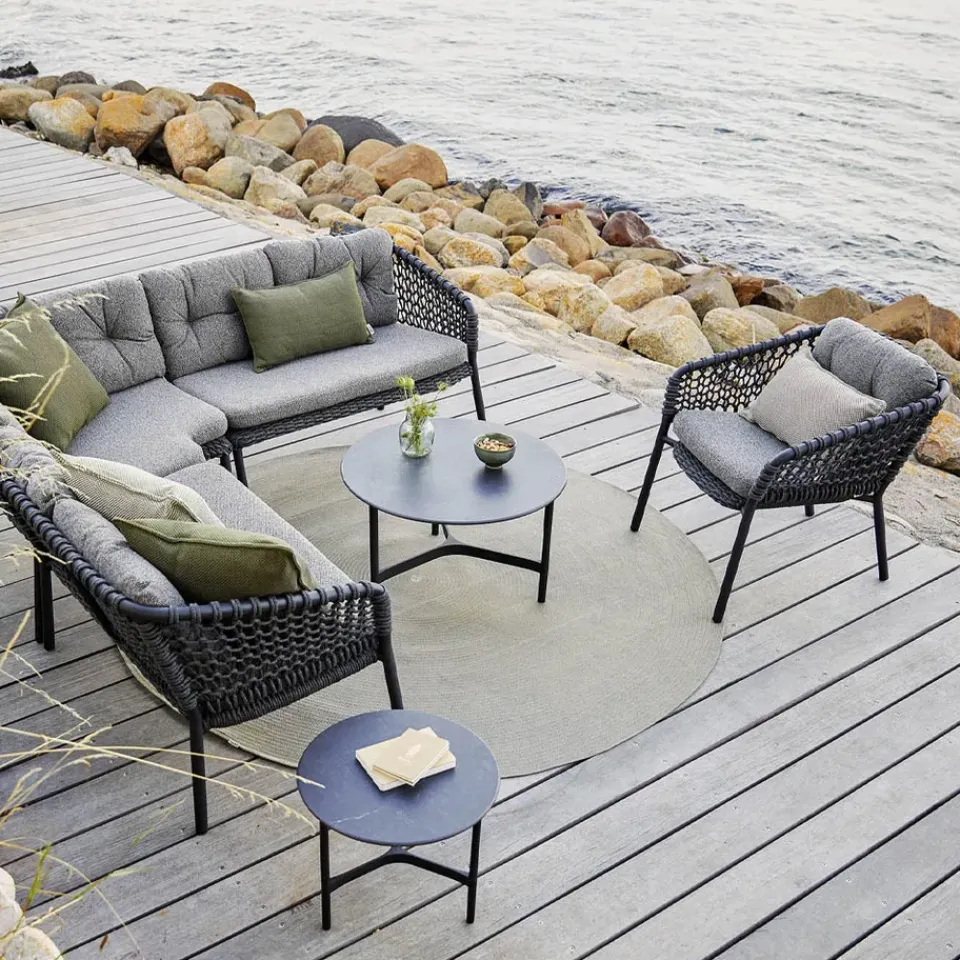 Cane-line Butaca Lounge Ocean, Dark grey Gris Best