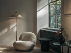 GUBI Sillones Y Reposapiés<Butaca Lounge Pacha, Karakorum 001-pearl gold Blanco