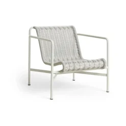 HAY Butaca Lounge Palissade Cord Low, Sky grey Gris Sale