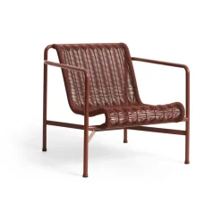 HAY Butacas Y Sillones De Exterior|Muebles Lounge De Exterior<Butaca Lounge Palissade Cord Low, Iron red Rojo
